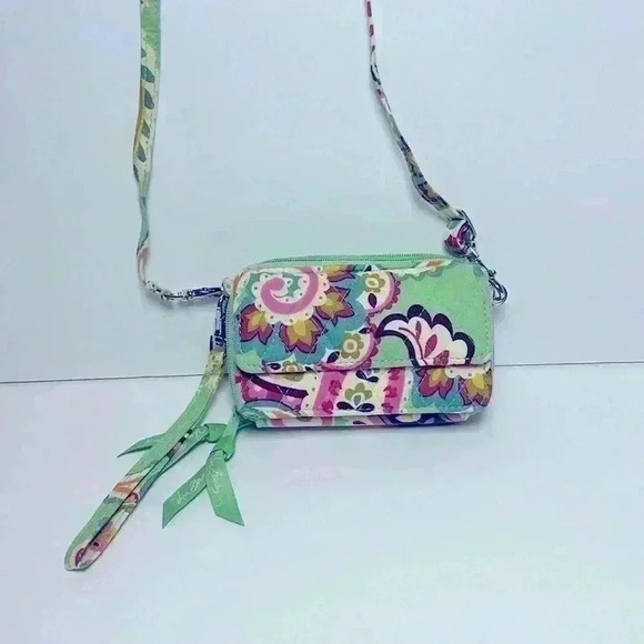 Vera Bradley Tutti Frutti All-In-One Crossbody Wallet - Picture 8 of 10